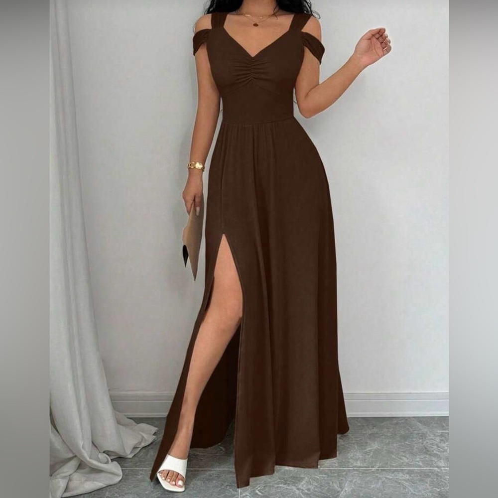 Fashion Nova Brown Women's Dress
